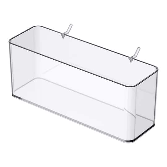 Medium Clear Pegboard Storage Bin by Simply Tidy™